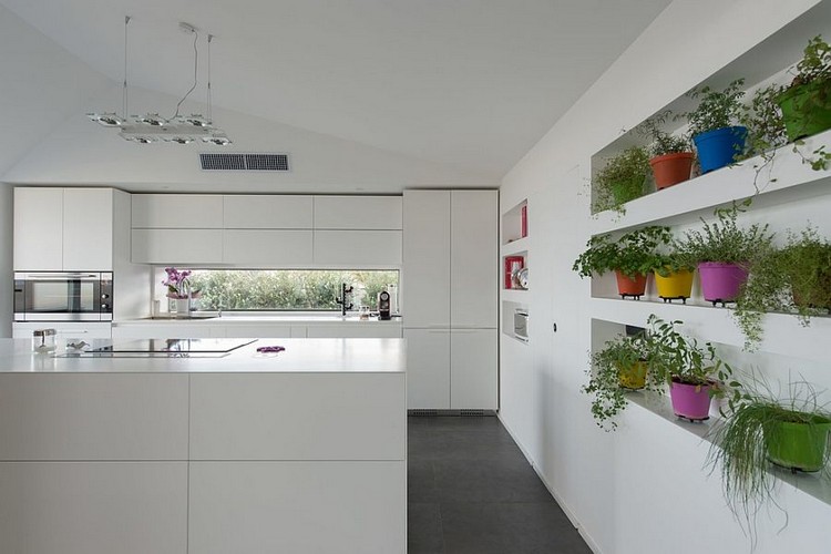 D co cuisine en herbes aromatiques en pots en 20 id es cool for Idee casa minimalista