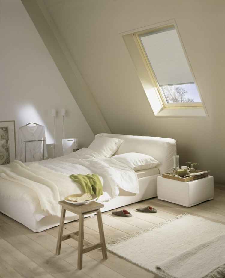 Habillage de fenêtre de toit et puits de lumière rideaux et stores Rideaux décor Scandinave