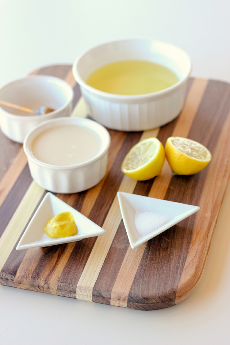mayonnaise vegan -recette-facile-ingrédients-jus-citron-huile-moutarde