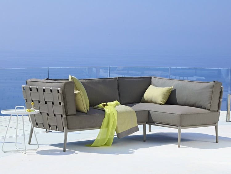 mobilier de jardin design -canapé-jardin-gris-moderne-Conic