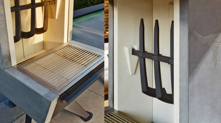 mobilier-outdoor-barbecue-design-métal-grill-acier