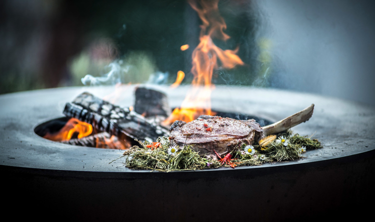 mobilier-outdoor-foyer-extérieur-steak-barbecue
