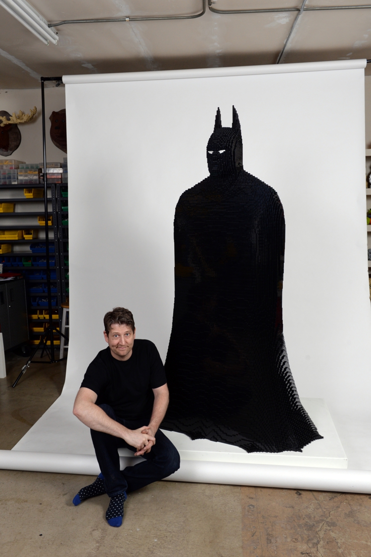 sculpture-Lego-Nathan-Sawaya-batman-personnage-enfants