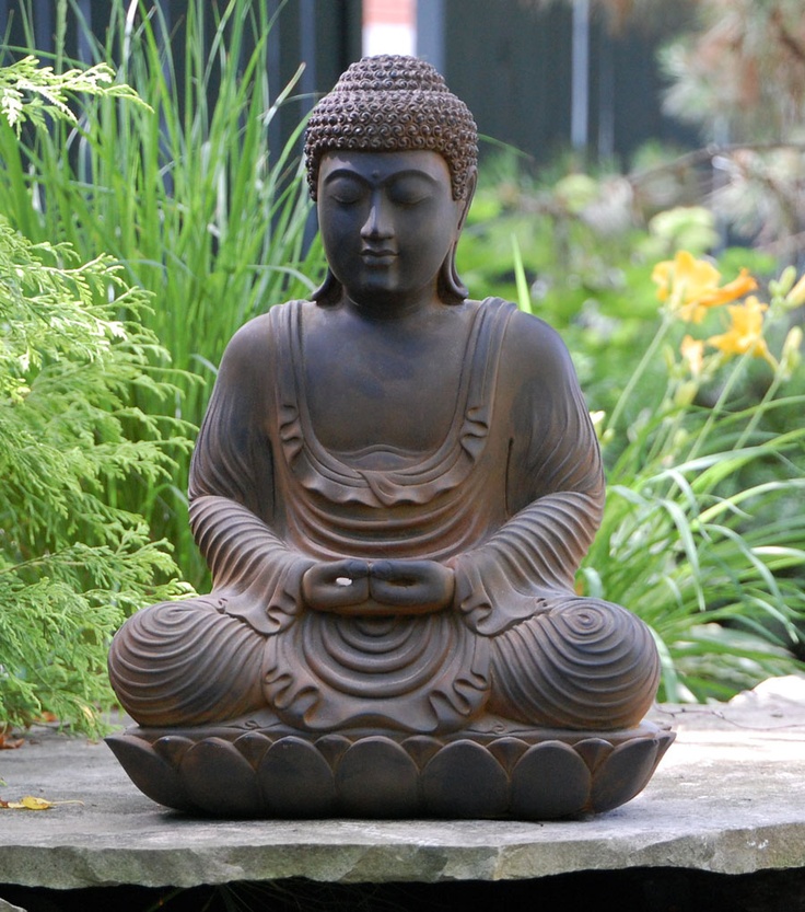 Statue de jardin  zen le Bouddha  ternel et l art de d corer