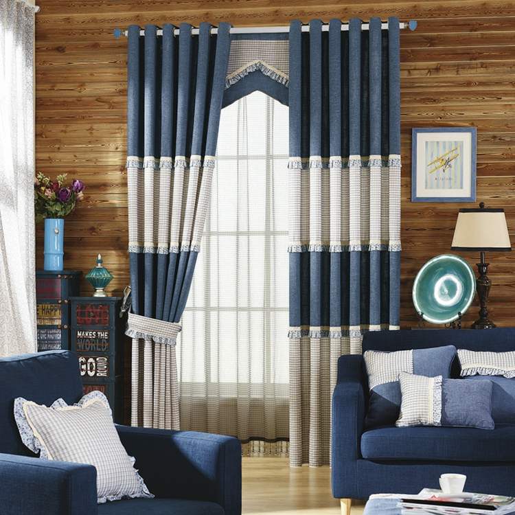 Rideaux salon tendance 2016 fiche pratique et 30 photos cool Désign rideaux Double