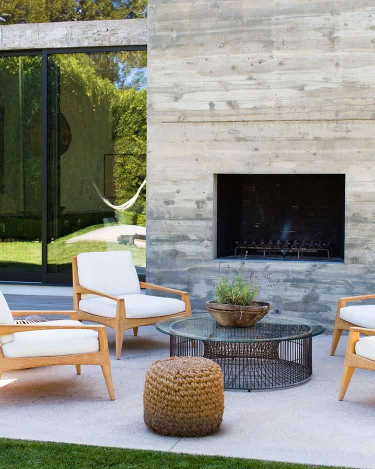 Aménagement jardin extérieur et idées déco cosy en 40 photos Cheminée Exterieure Créatif