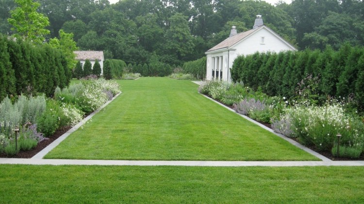 bordure de pelouse -pierre-naturelle-jardin-formel