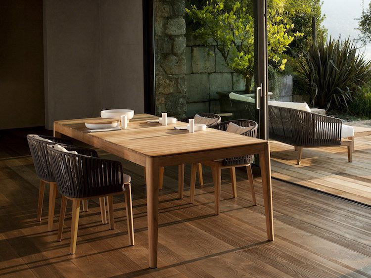 Table et chaise de jardin design 15 idées par les top marques Ensemble table et chaise accoudoir