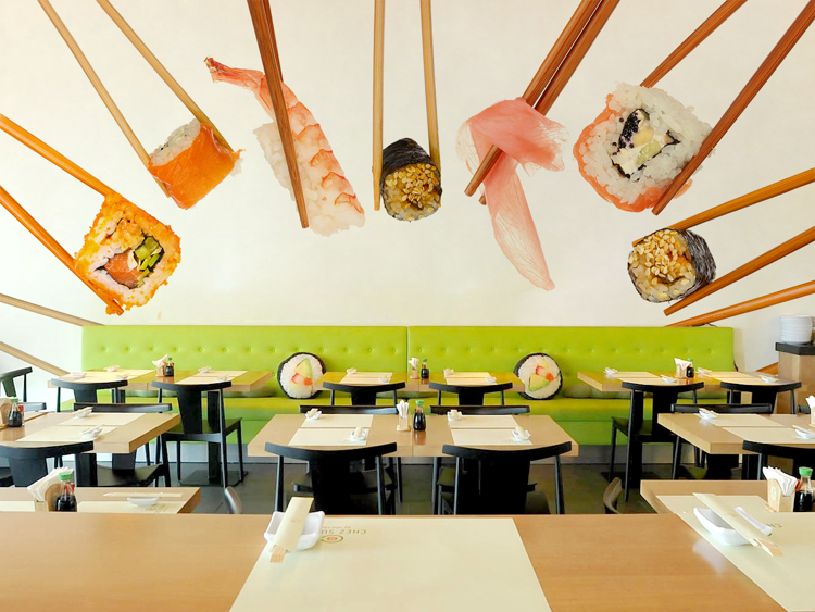 fresque-murale-personnalisable-sushi-déco-restaurant