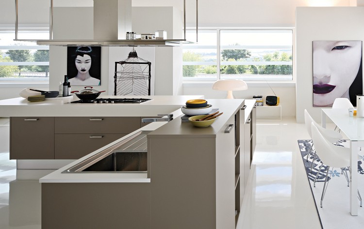 Idées déco couleur taupe pour toutes les pièces à vivre ! Cuisine Couleur désign
