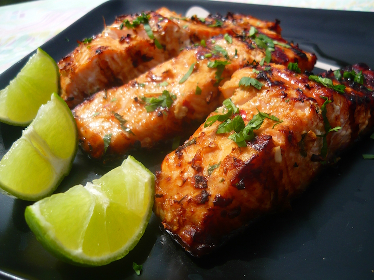 recette barbecue de poisson-Jamie-Oliver-pavés-saumon-grillés-lime