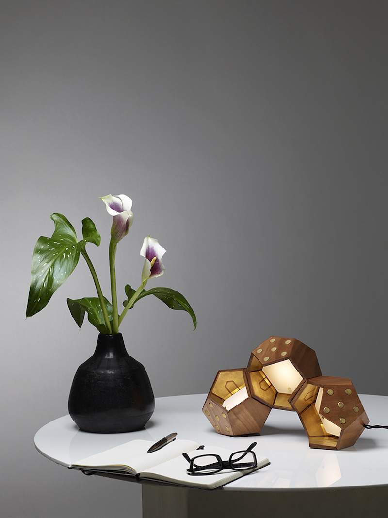 système d'éclairage composable en forme de guirlande à segments en bois système d'éclairage composable-forme-guirlande-segments-bois