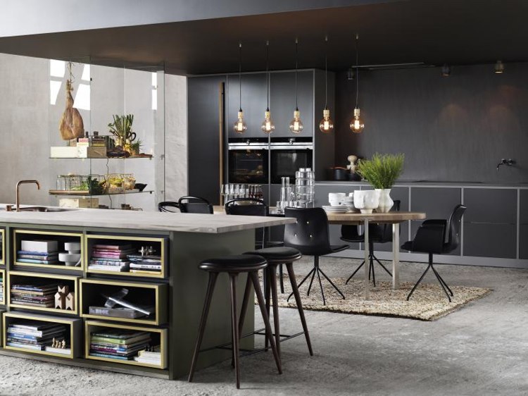 Cuisine style industriel –quels matériaux et éléments privilégier Cuisine décor Beton