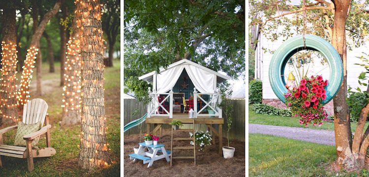 Décor de jardin à faire soi même 25 idées originales pas chères Désign Véranda Cher Pas
