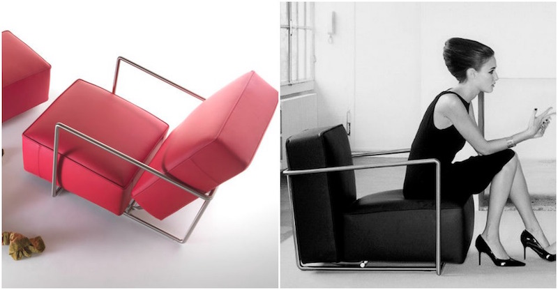 fauteuil relax inclinable-design-moderne-ABC-Antonio-Citterio