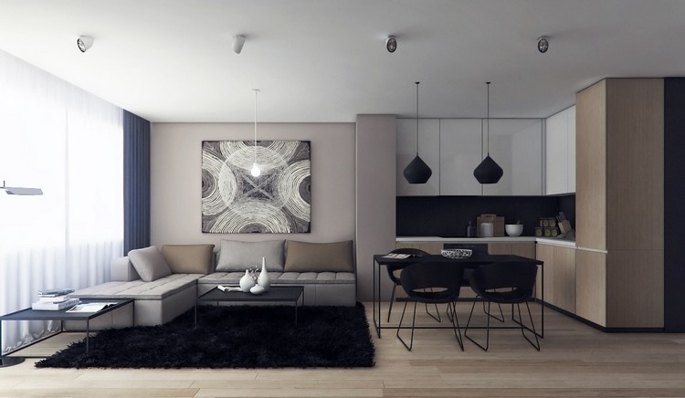 Inspiration cuisine moderne pour tous les styles en 15 photos Salon Contemporain inspiration