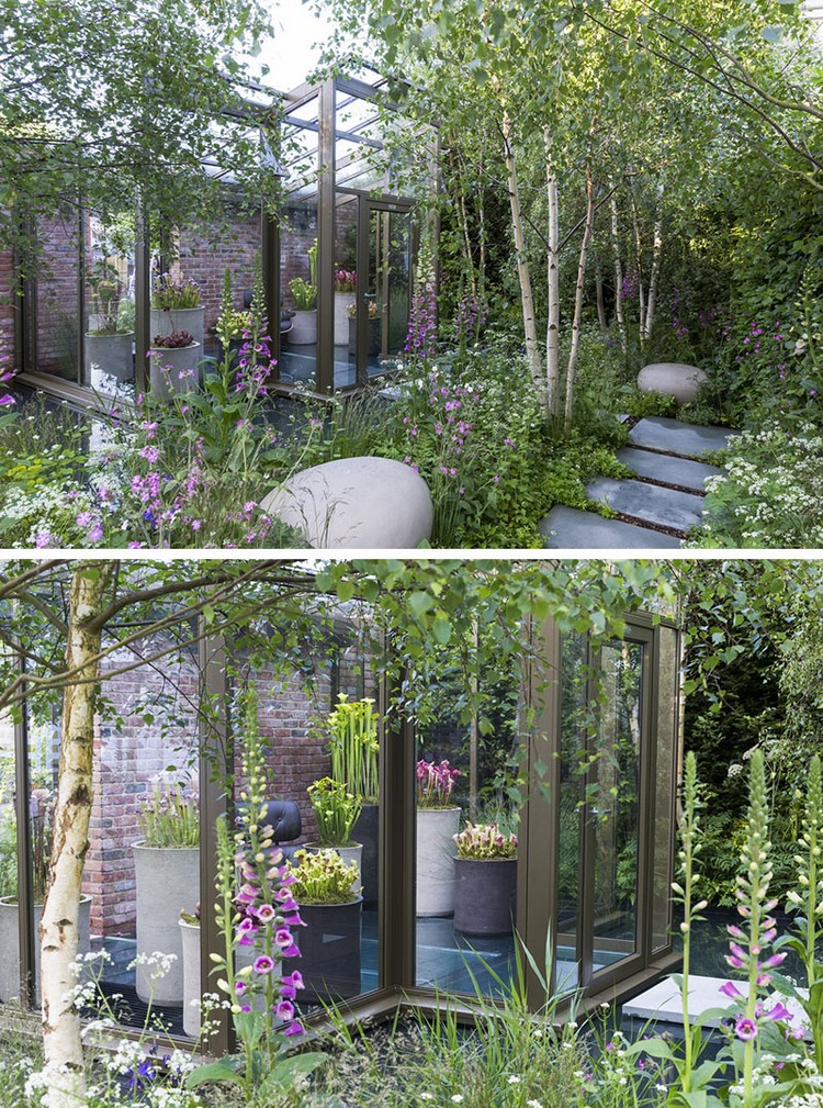 jardin-design-idées-maisonnette-chalet-habitable