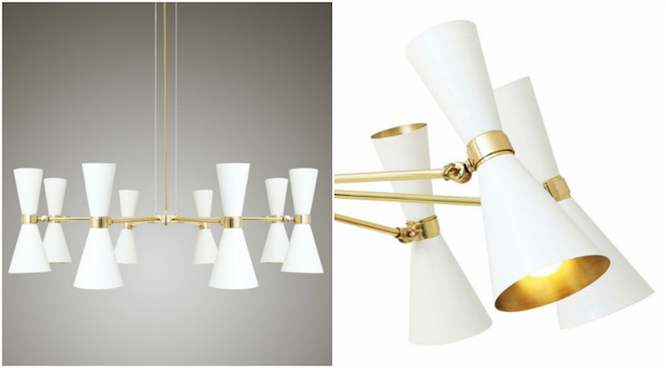 Lustre design –20 idées originales pour couronner les pièces Désign Lustres Blanc
