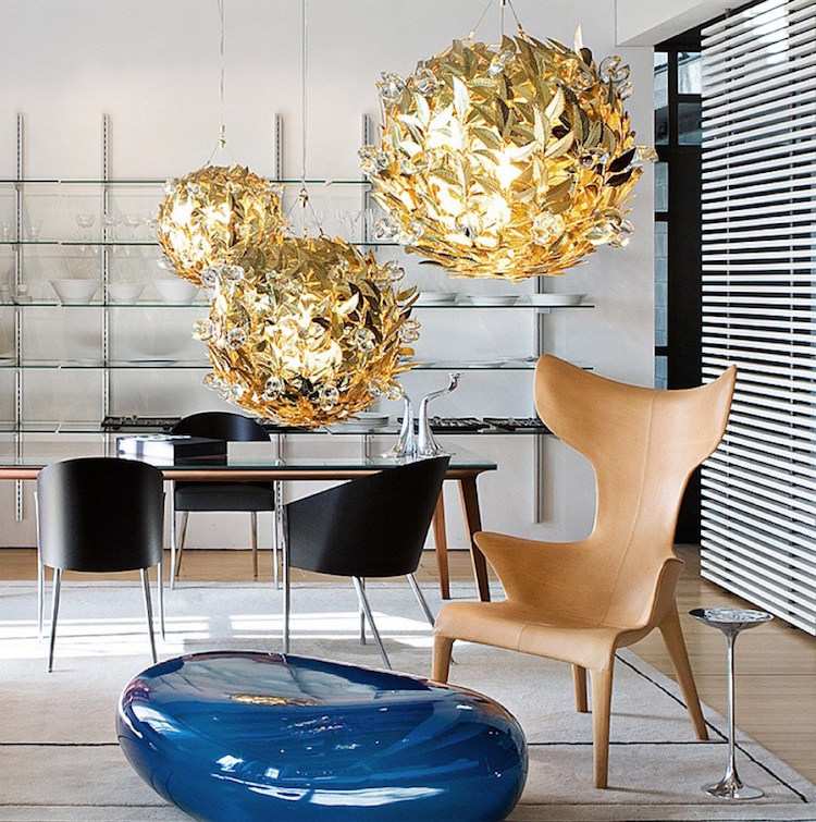 Lustre design –20 idées originales pour couronner les pièces Lustres Créatif Cuisine