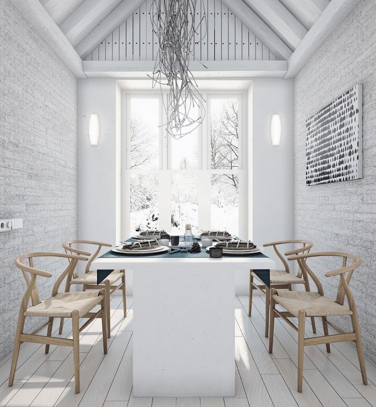 meuble-salle-manger-moderne-scandinave-table-blanc-neige-chaises