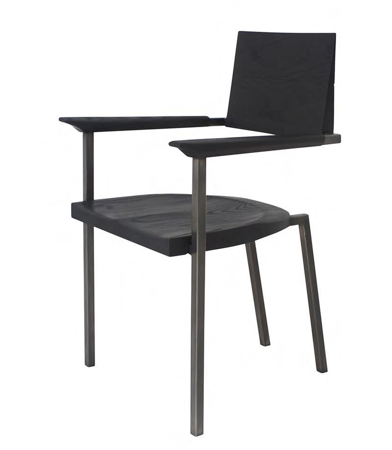 mobilier-contemporain-design-chaise-noire-dossier-flottant-dans-airs-Stefan-Rurak-Studio