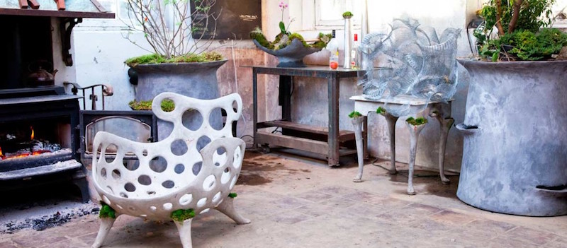 mobilier-contemporain-design-exclusif-Opiary-fauteuil-Club-végétalisable-béton-résine