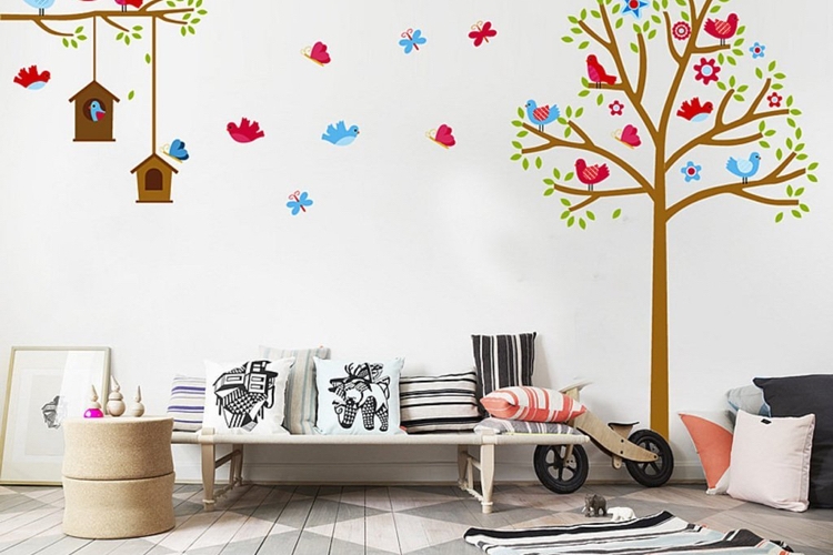 Décoration En Stickers Muraux 40 Idées Pour La Chambre Denfant