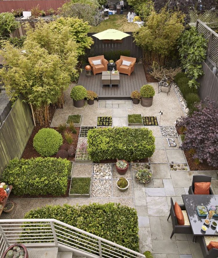 terrasse-jardin-moderne-sol-dalles-pierre-grise