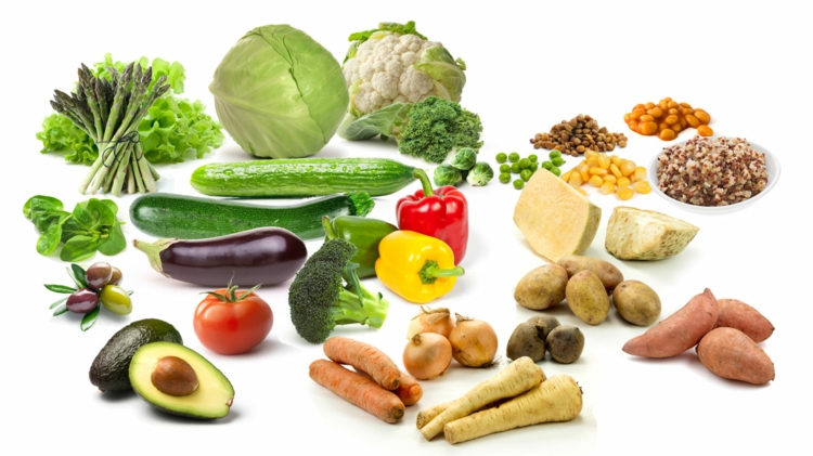 aliments-pauvres-glucides-régime-low-carb-légumes