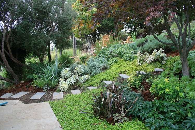 Aménagement jardin en pente pour tous les goûts photos Inspiration Jardin Sauvage