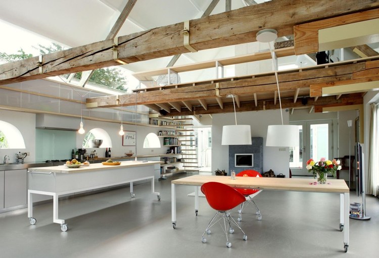 Laissez vous émerveiller par nos idées aménagement sous escalier Créatif Escalier Loft