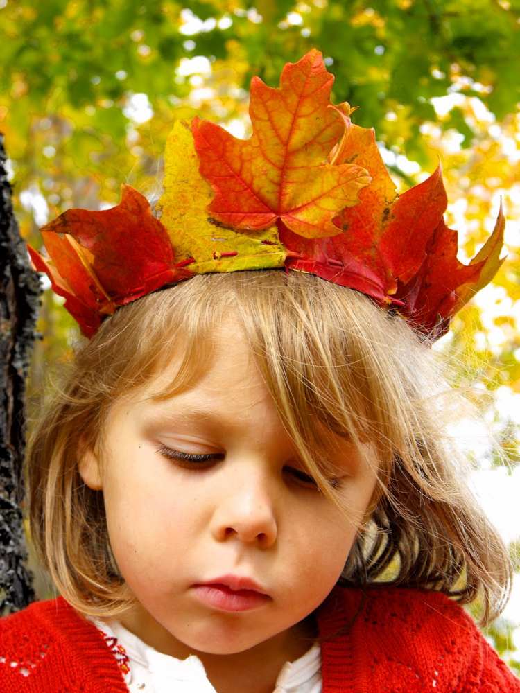 Bricolage d'automne pour enfants – des idées pour inspirer leur ... Nature Chambre Créatif