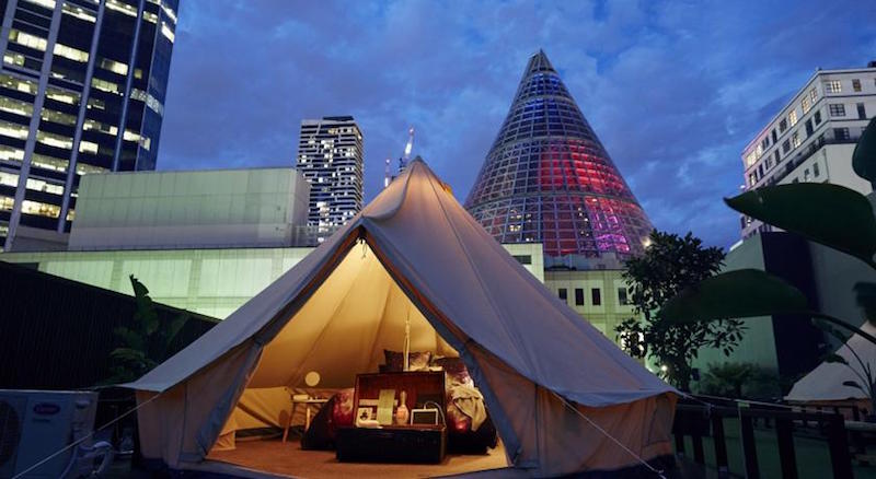 camping de luxe en ville-St-Jérôme-Melbourne-Australie-glamping