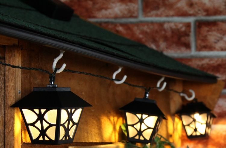 éclairage de jardin décoratif-lanternes-design-classique