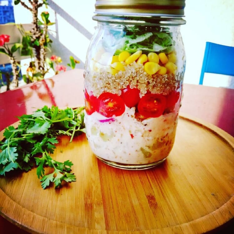 recette-salade-composée-quinoa-persil-mais