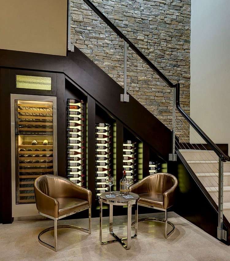 Aménagement sous escalier et idées déco tendance en 18 propositions Amenagement inspiration Escalier