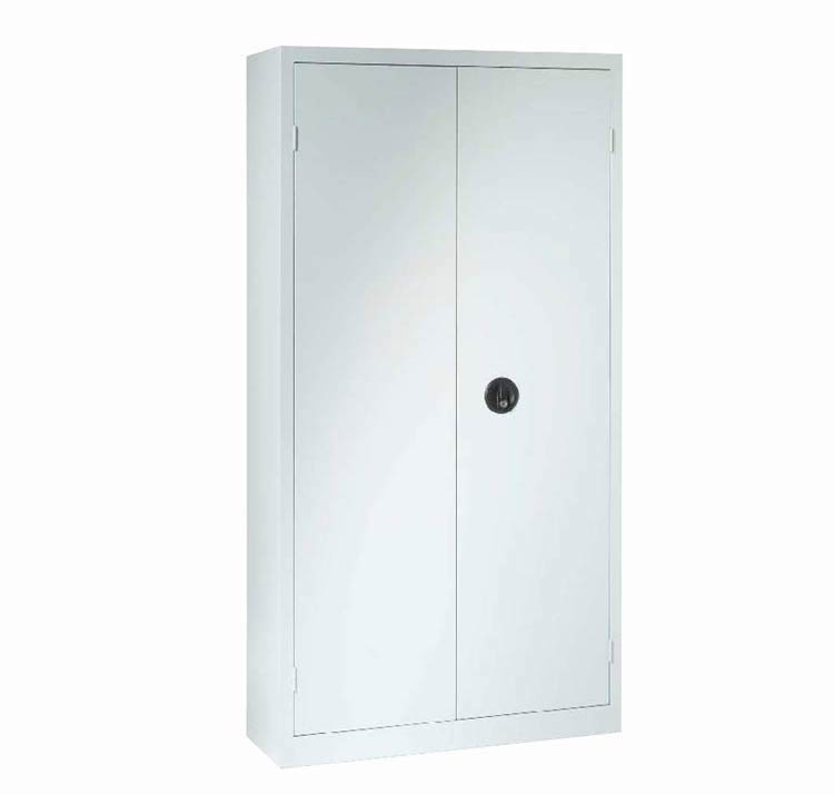 armoire métallique vestiaire-blanc-cassé-porte-battante-180-90