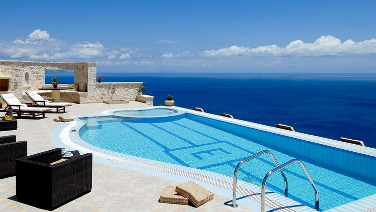 dallage piscine villa-architecte-grèce-zakinthos