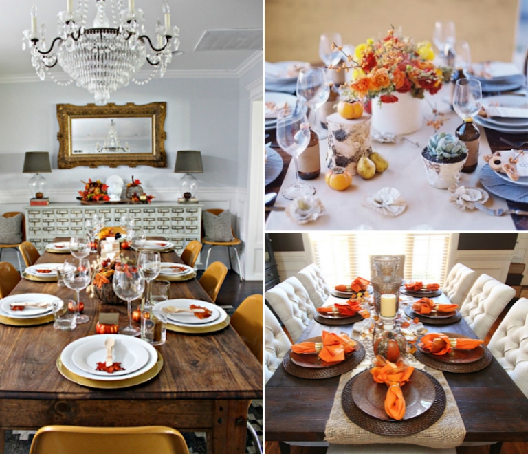 déco-table-automne-champêtre-chic-idées-blanc-touches-orange