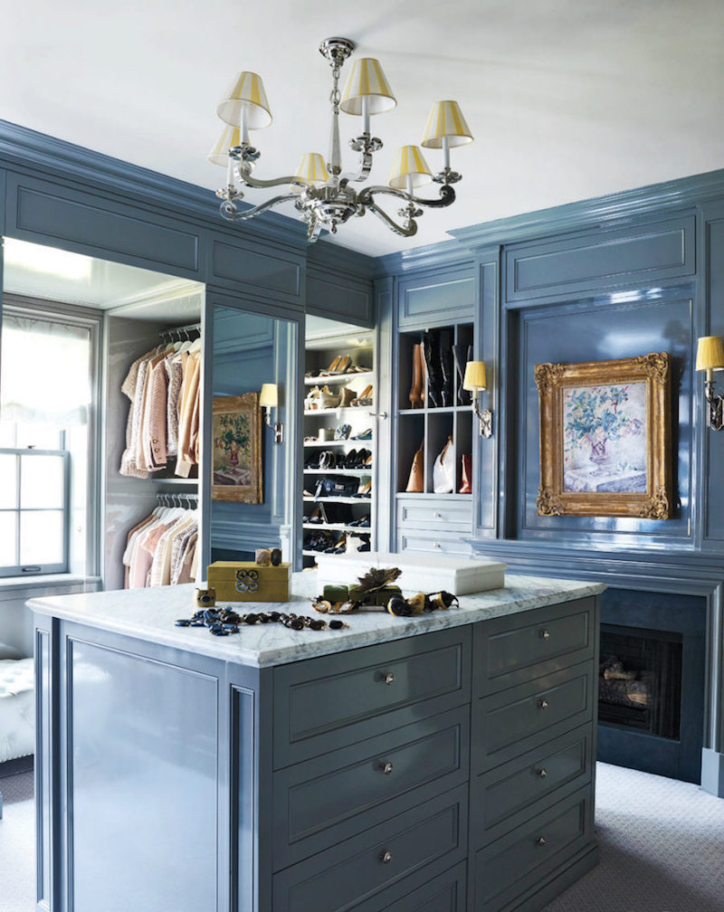 dressing-de-luxe-design-chic-bleu-pétrole-Celerie-Kemble-ELLE-Decor