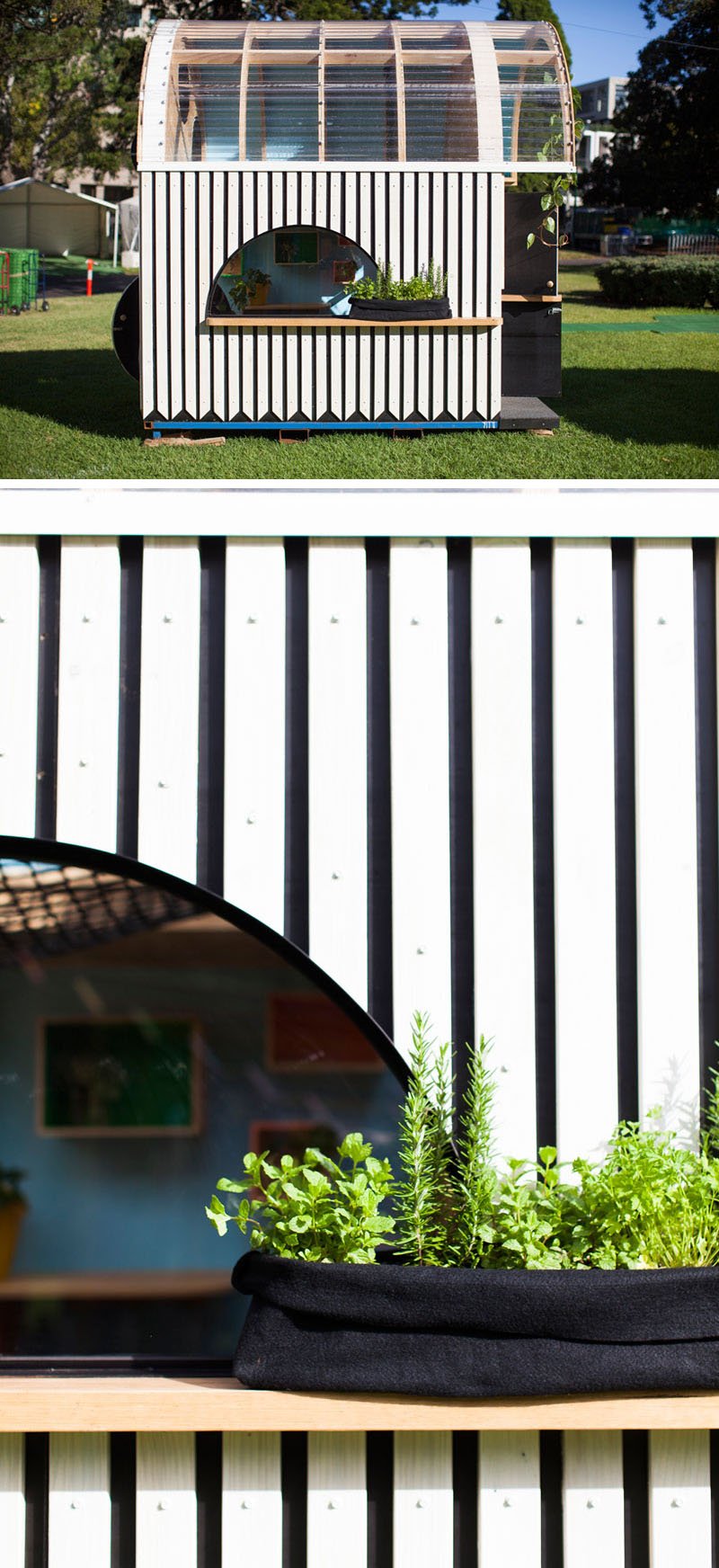 maison de jardin enfant en bois de design-original-Doherty-Design-Studio
