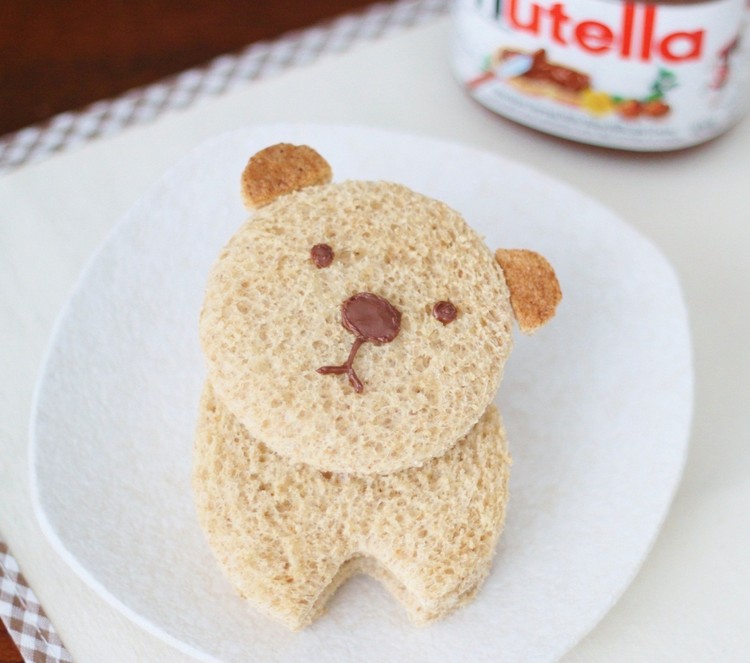 recette sandwich anniversaire-enfant-animal-ourse