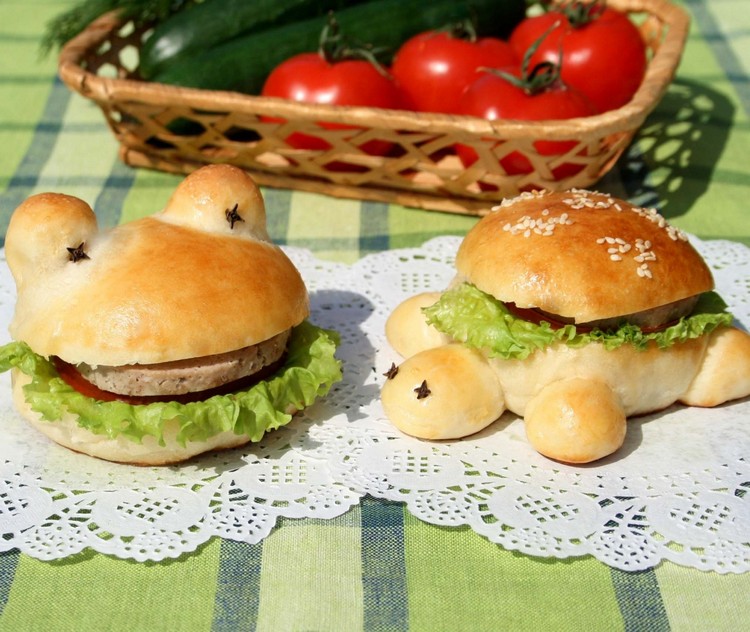 recette-sandwich-anniversaire-enfant-burger-tortue