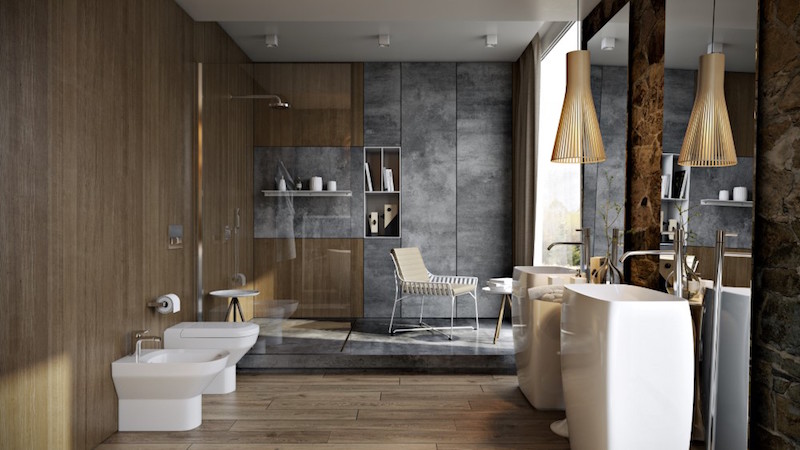 revêtements et meubles salle de bain bois massif et pierre-naturelle-Paul-Vetrov