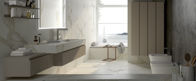 salle de bains design -meuble-sous-vasque-gris-étagères-murales-module-mural-gris-Gola Comp_23