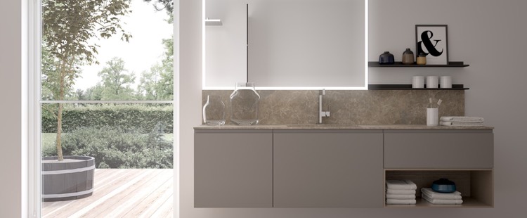salle de bains design -meuble-vasque-gris-minimaliste-étagères-ouvertes-Gola Comp_21