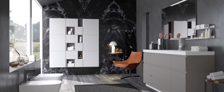 salle de bains design -module-rangement-mural-blanc-meuble-vasque-gris-Comp_20 Gola