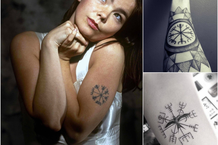 Tatouage rose des vents et boussole - signification et idées en 25 tattoos