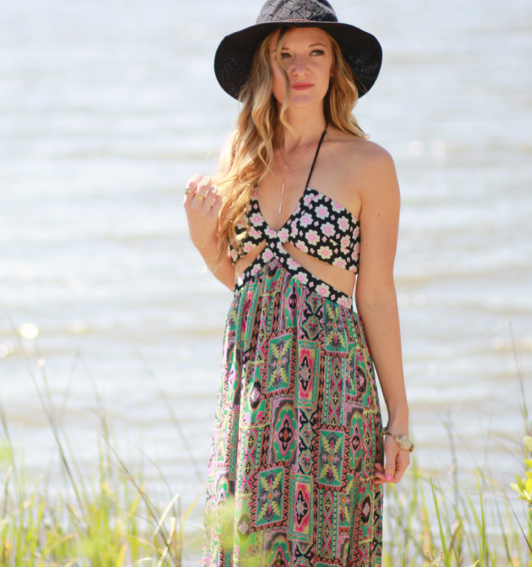 vêtements-femme-fashion-tenue-été-hippie-chapeau