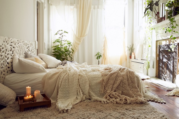 chambre-cocooning-lit-deux-places-plaid-couverture
